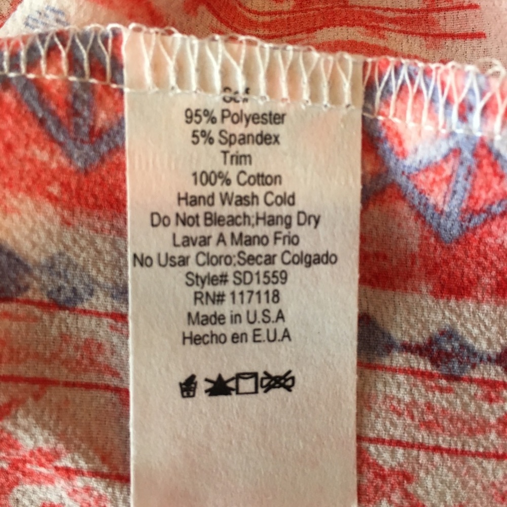 SALE USA Made Boho Chic Dress - Picture 5 of 6